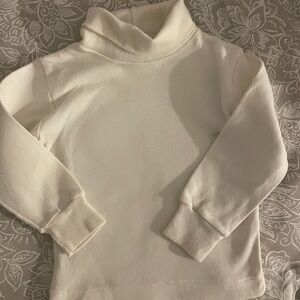 Vintage Baby Superstore White Cotton Turtleneck Shirt 18M 80s 90s Unisex Toddler